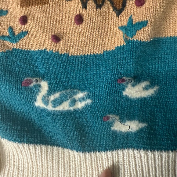 Vintage Scenic Knit Cardigan - Picture 8 of 11